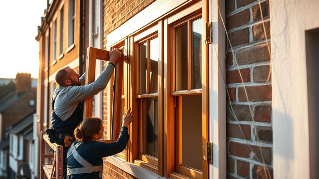Wooden Window Installation Waltham Abbey
